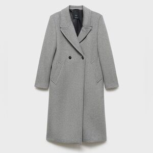 Mango Wool Blend Coat